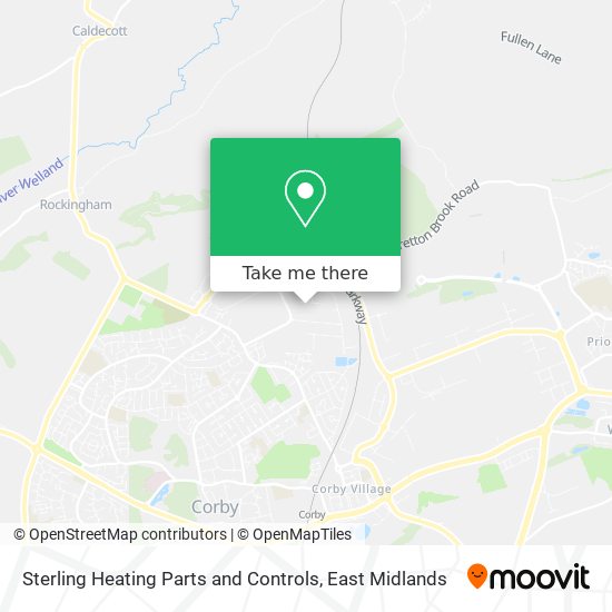 Sterling Heating Parts and Controls map