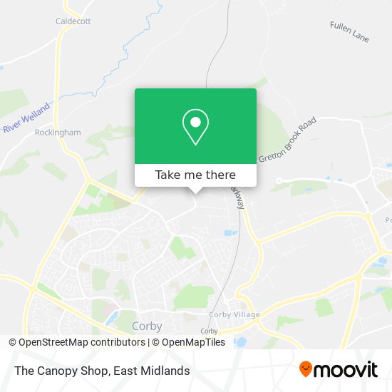 The Canopy Shop map