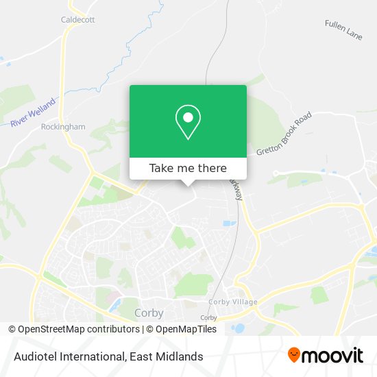 Audiotel International map