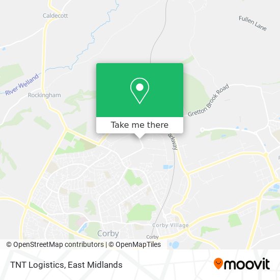 TNT Logistics map