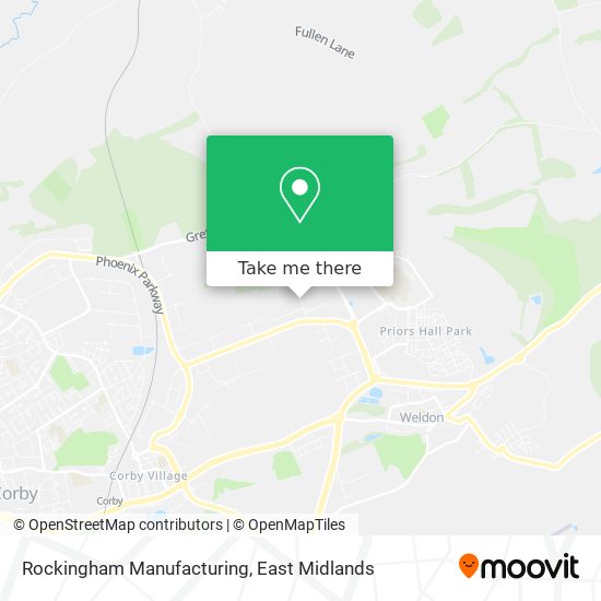 Rockingham Manufacturing map