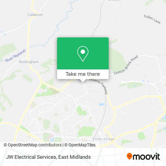 JW Electrical Services map