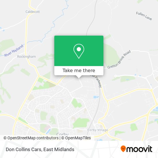Don Collins Cars map