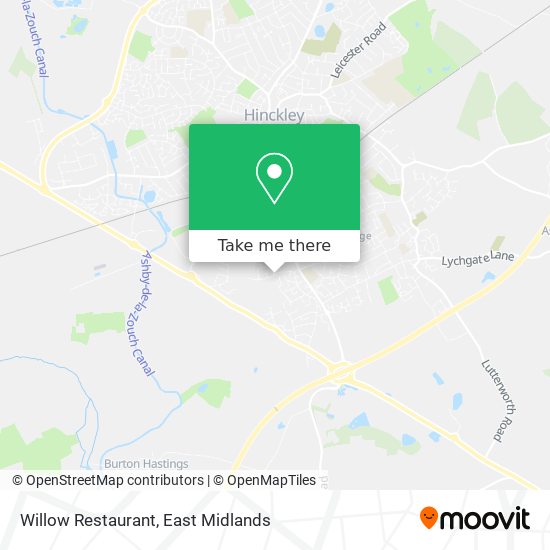 Willow Restaurant map