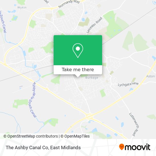 The Ashby Canal Co map