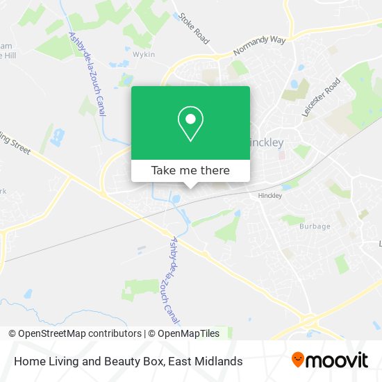 Home Living and Beauty Box map