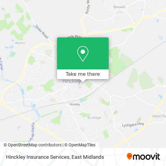 Hinckley Insurance Services map