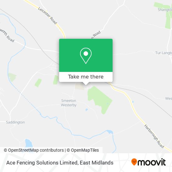 Ace Fencing Solutions Limited map