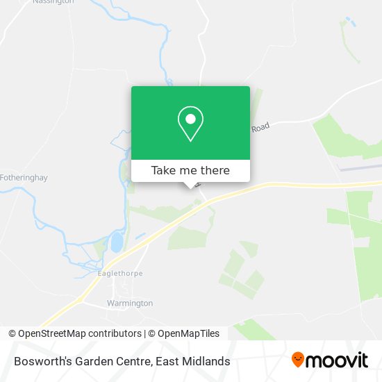 Bosworth's Garden Centre map
