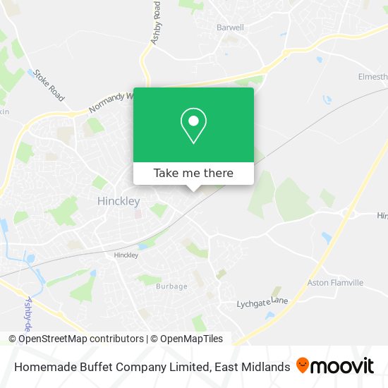 Homemade Buffet Company Limited map