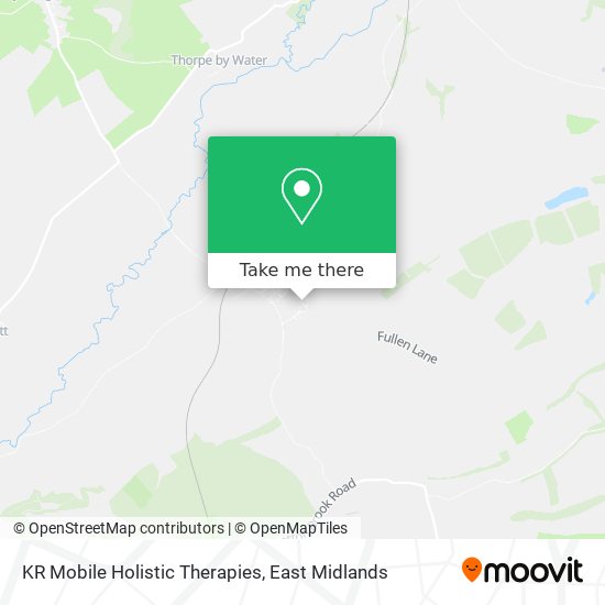 KR Mobile Holistic Therapies map