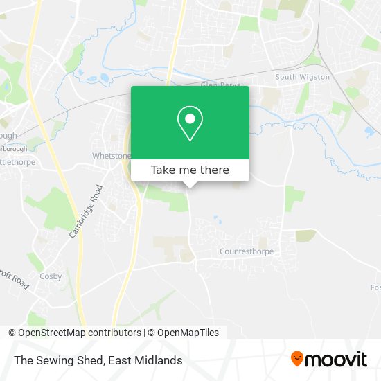 The Sewing Shed map