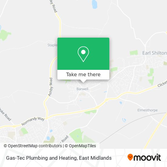 Gas-Tec Plumbing and Heating map
