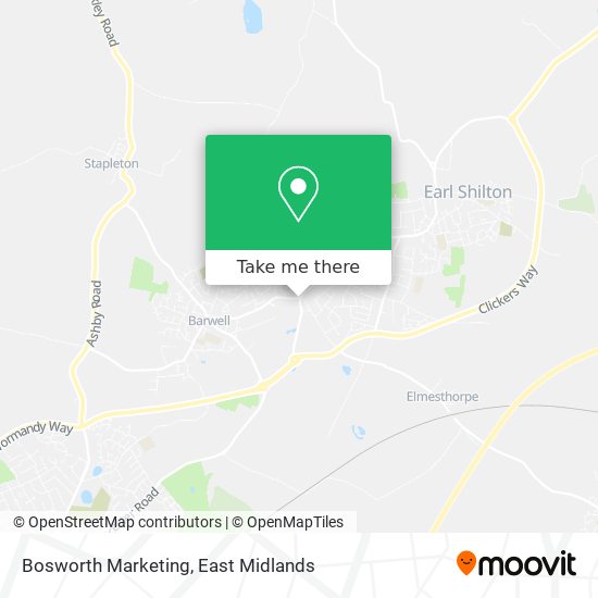 Bosworth Marketing map