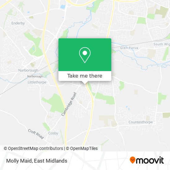 Molly Maid map