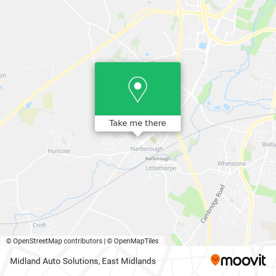 Midland Auto Solutions map