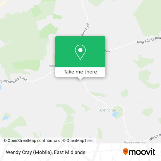 Wendy Cray (Mobile) map