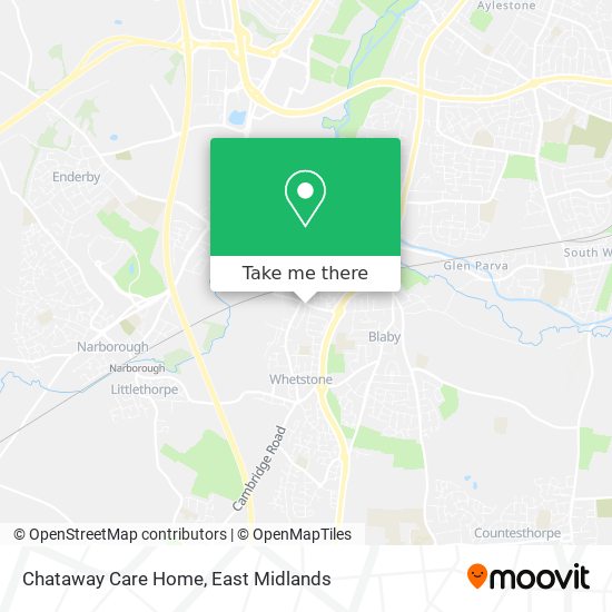 Chataway Care Home map
