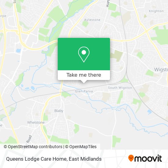 Queens Lodge Care Home map