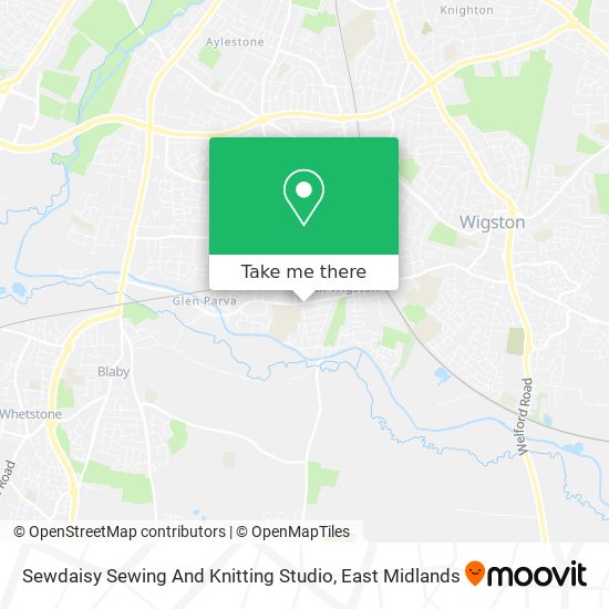 Sewdaisy Sewing And Knitting Studio map