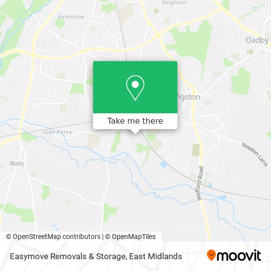 Easymove Removals & Storage map