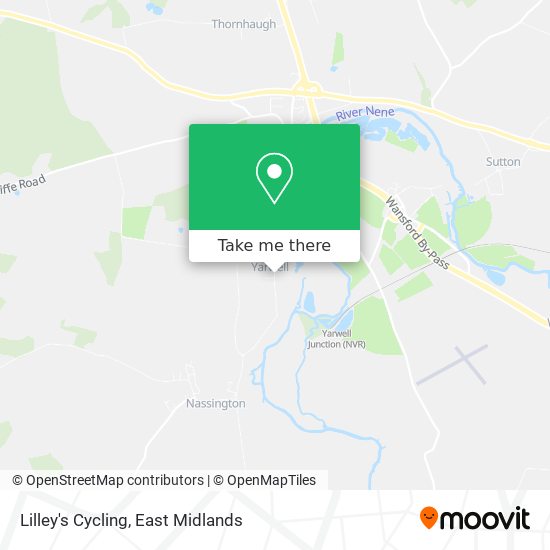Lilley's Cycling map