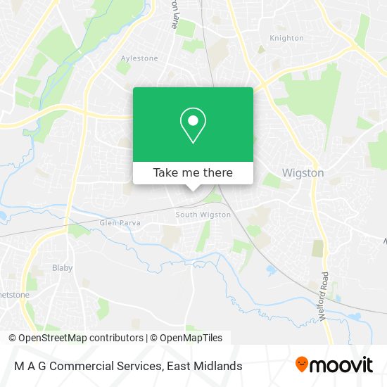 M A G Commercial Services map