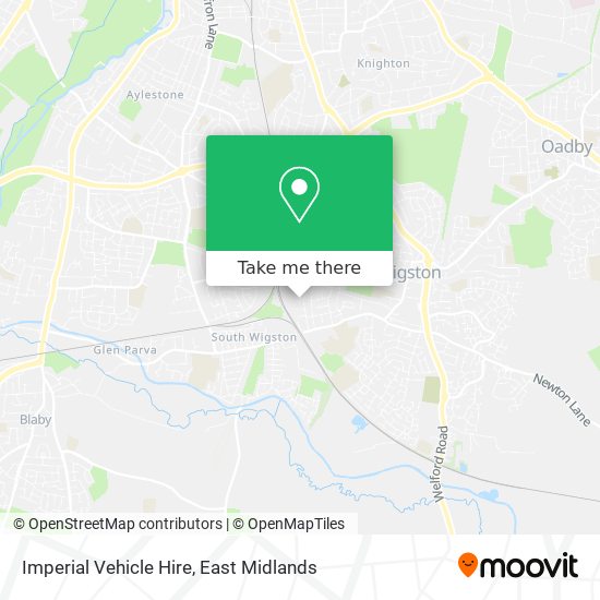 Imperial Vehicle Hire map