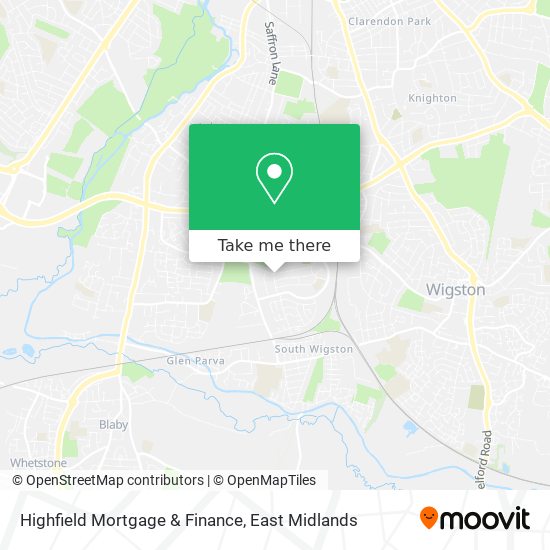 Highfield Mortgage & Finance map