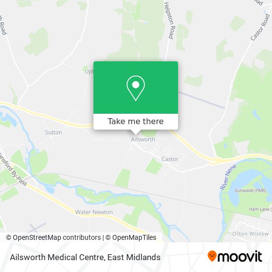 Ailsworth Medical Centre map