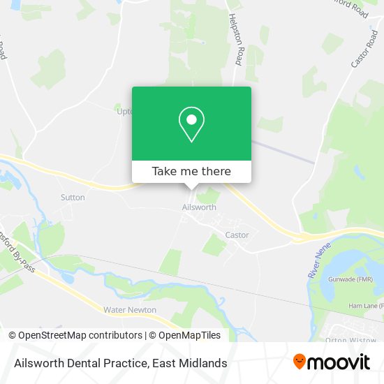 Ailsworth Dental Practice map