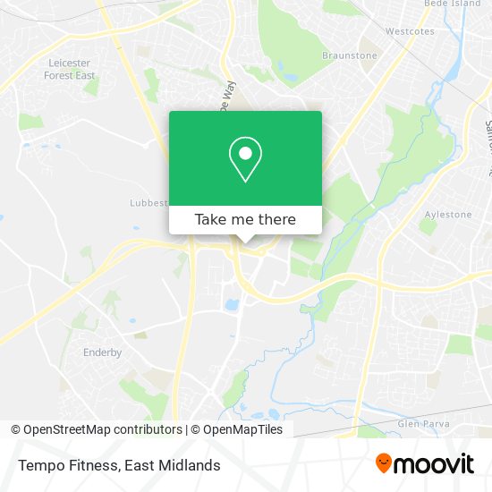 Tempo Fitness map