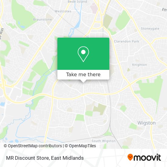 MR Discount Store map