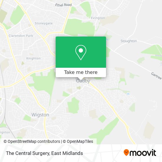 The Central Surgery map