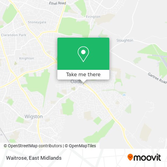 Waitrose map