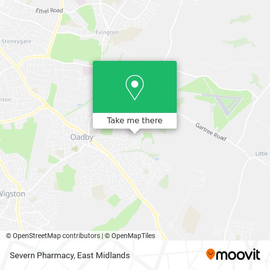 Severn Pharmacy map