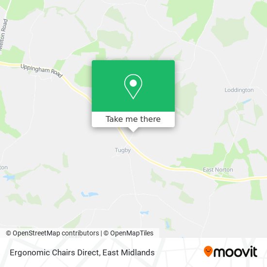 Ergonomic Chairs Direct map
