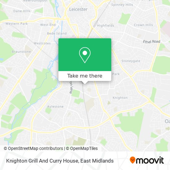 Knighton Grill And Curry House map