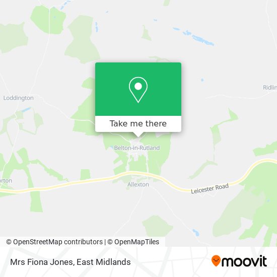 Mrs Fiona Jones map
