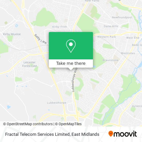 Fractal Telecom Services Limited map