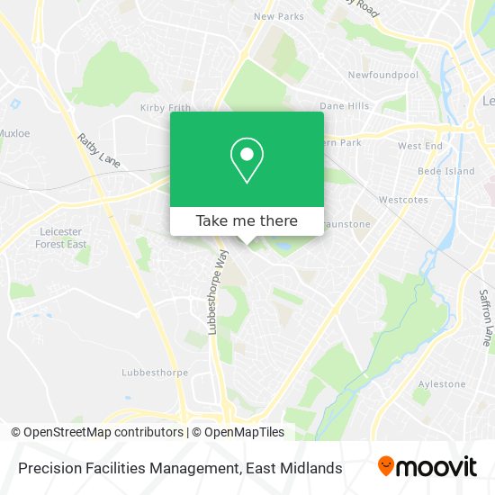 Precision Facilities Management map