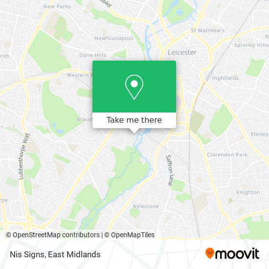 Nis Signs map