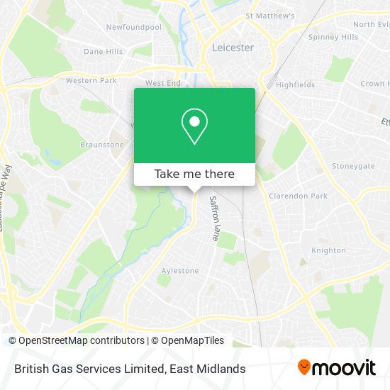 British Gas Services Limited map