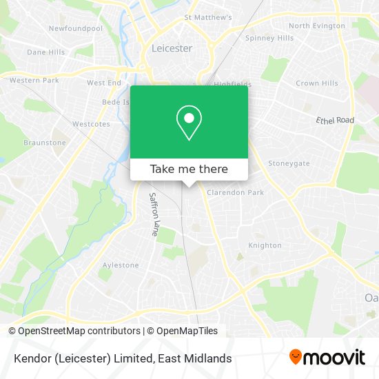 Kendor (Leicester) Limited map