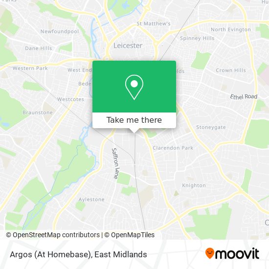 Argos (At Homebase) map
