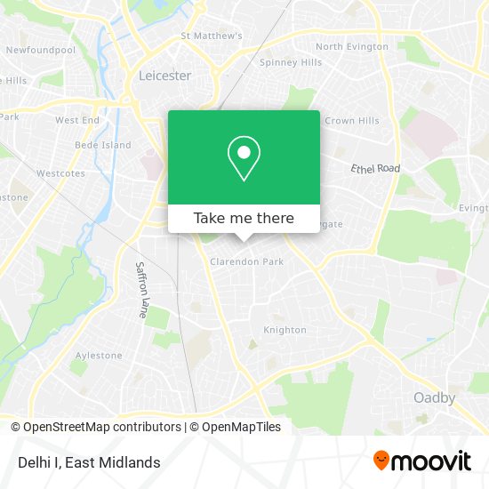 Delhi I map