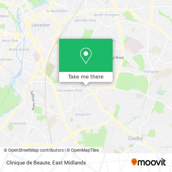 Clinique de Beaute map