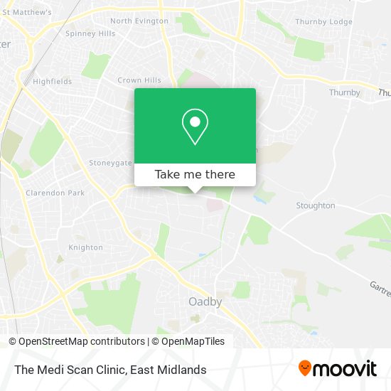 The Medi Scan Clinic map