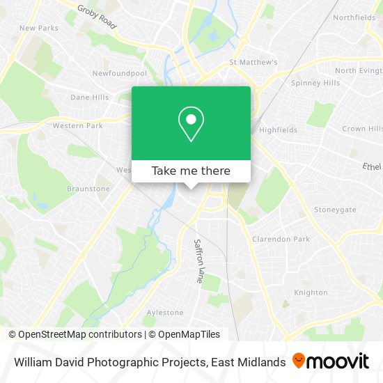 William David Photographic Projects map