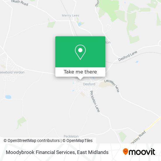 Moodybrook Financial Services map